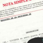 Vista de una nota simple informativa