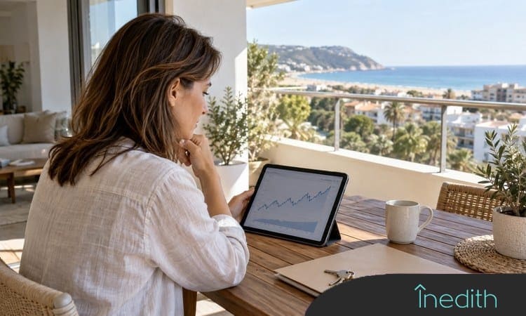 Euríbor y venta de vivienda en Castelldefels con análisis de financiación